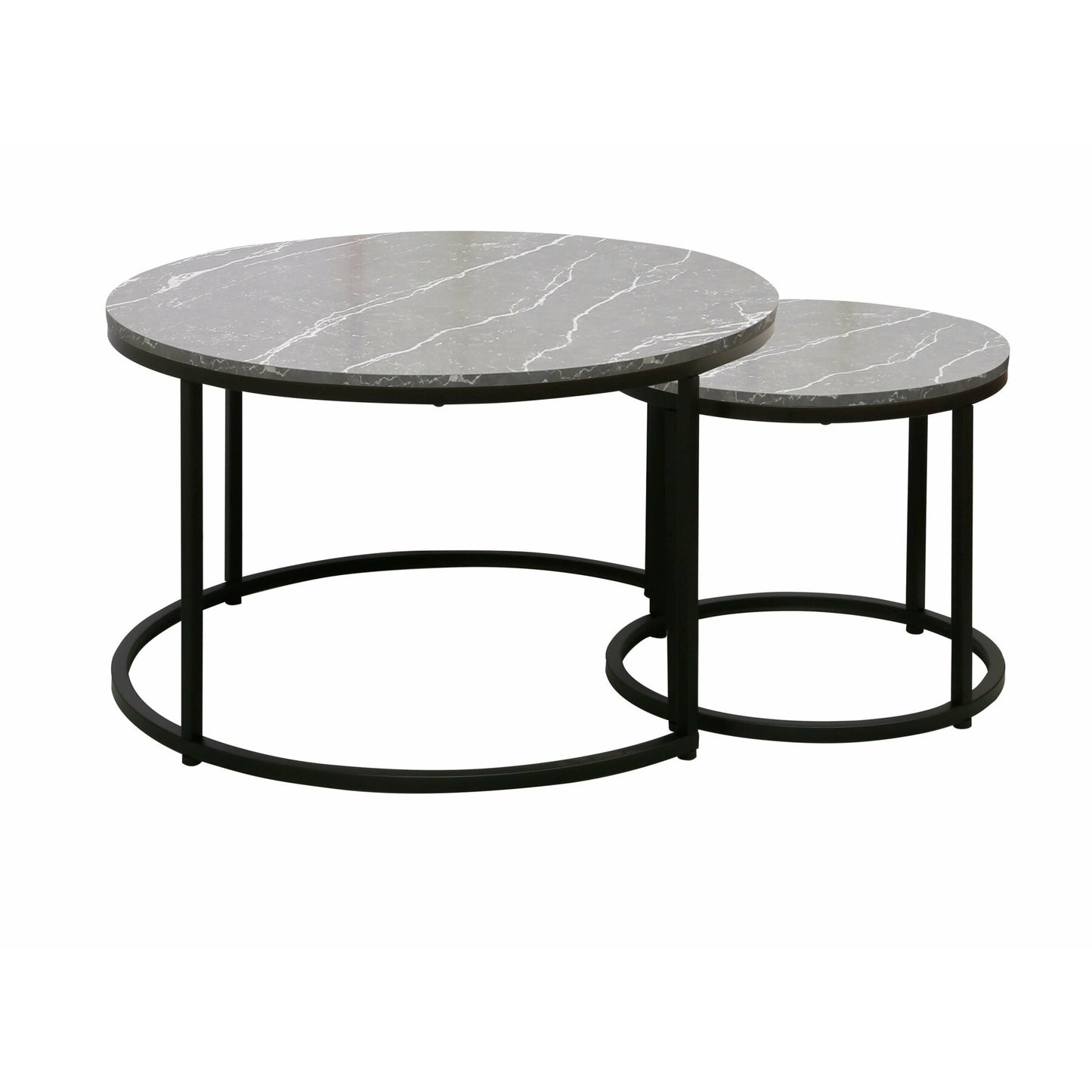 Set 2 Mase Cafea Honore Marmura Negru