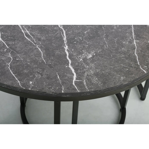 Set 2 Mase Cafea Honore Marmura Negru