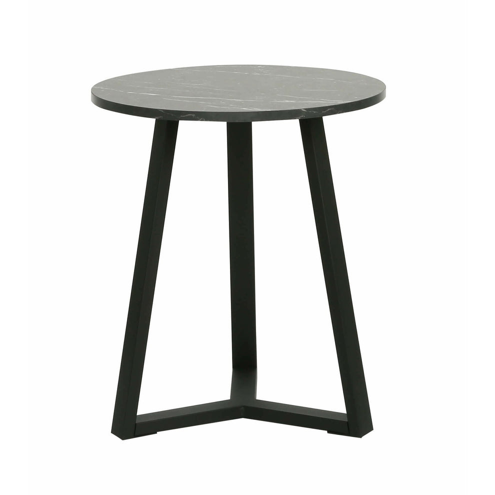 Masa Cafea Farado Rotunda Negru  45 x 52 Cm