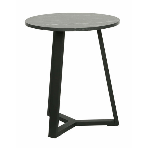 Masa Cafea Farado Rotunda Negru  45 x 52 Cm