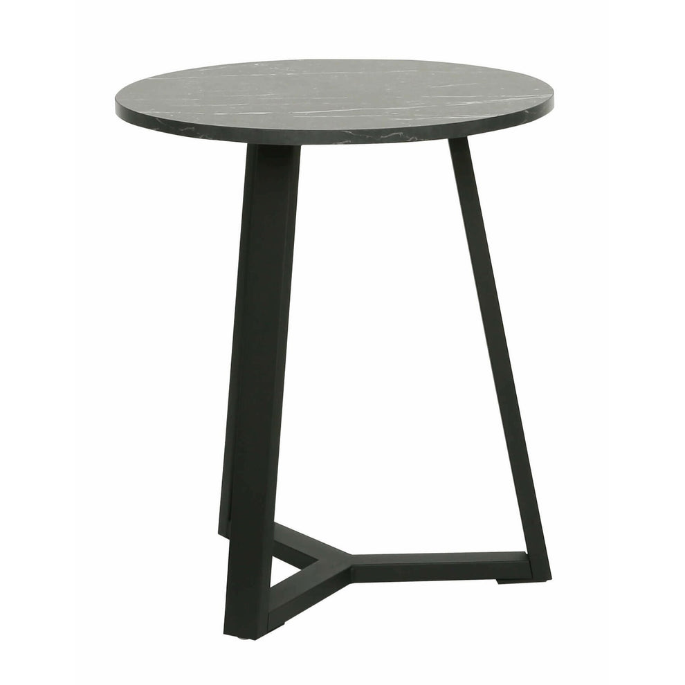 Masa Cafea Farado Rotunda Negru  45 x 52 Cm