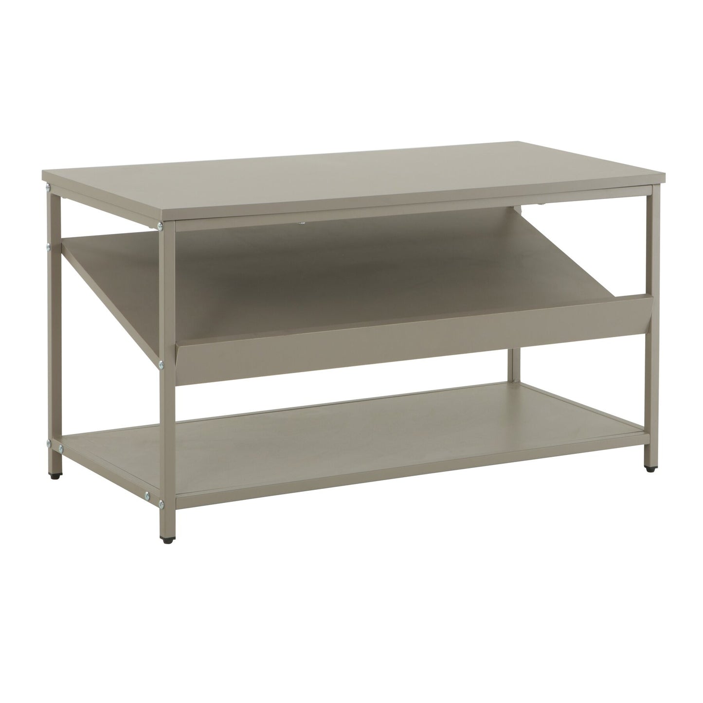 Etajera Pantofi Lara B Taupe 80 Cm