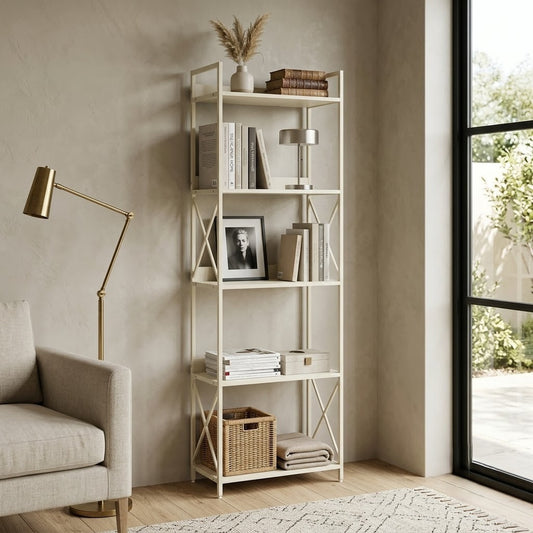 Raft Metalic Storage B Cream 51 Cm