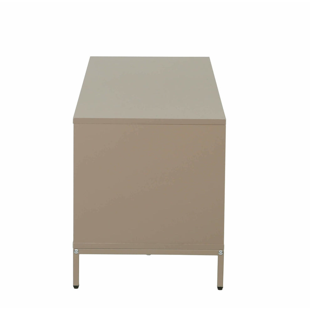 Stand Metalic Tv Luddo C, Taupe 120 Cm