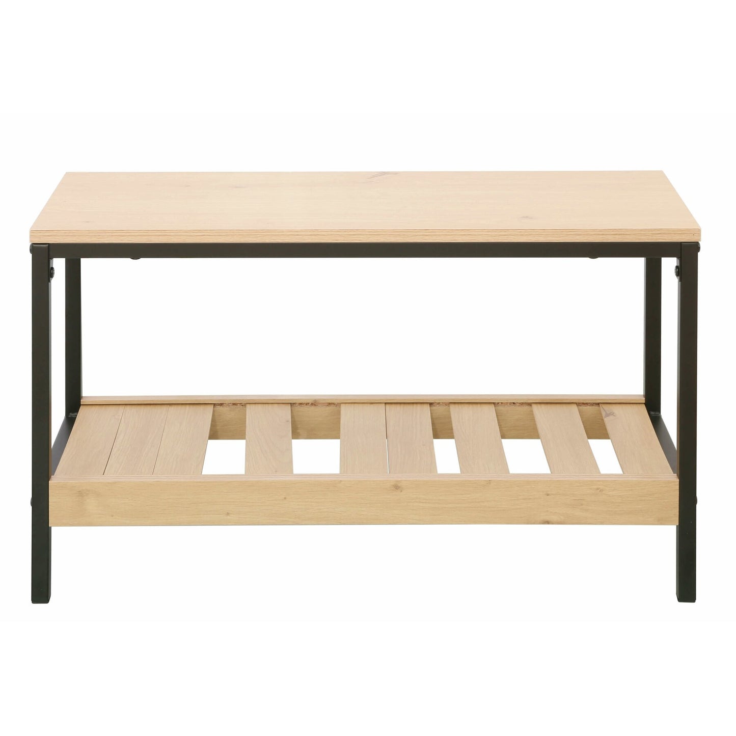 Bancheta Incaltaminte Quest Natur Negru, 70 Cm