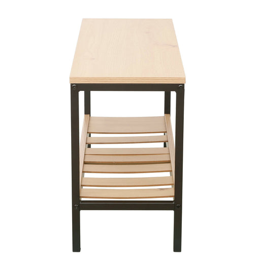 Bancheta Incaltaminte Quest Natur Negru, 70 Cm