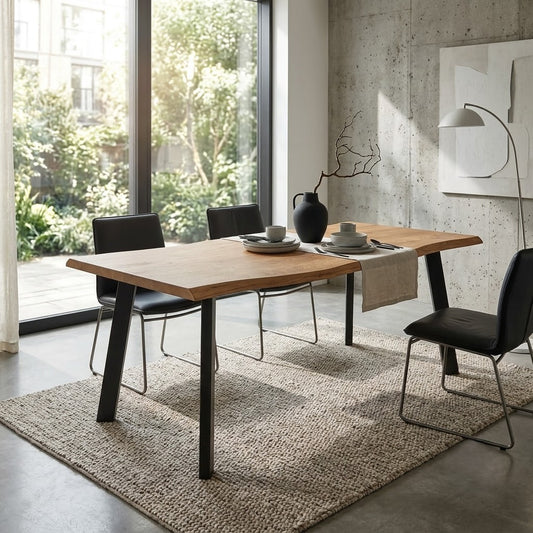 Masa Karina Extensibila Stejar 120-180 x 80 x 75 Cm