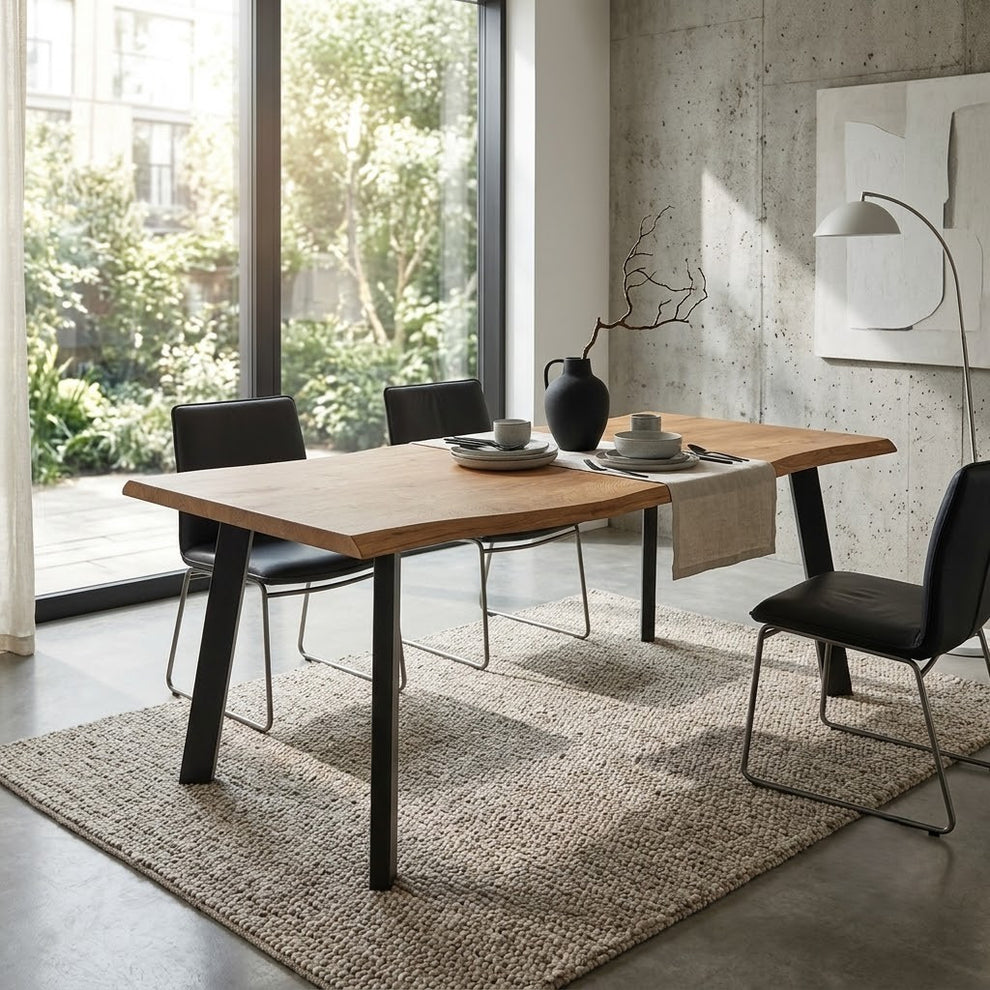 Masa Karina Extensibila Stejar 120-180 x 80 x 75 Cm