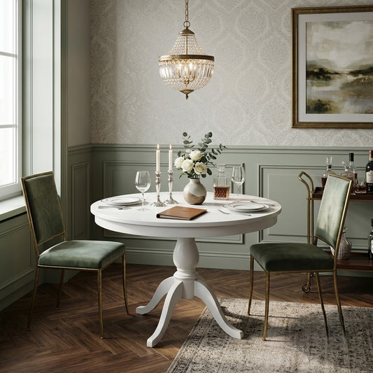 Masa Rotunda Gama Alba 90 Cm