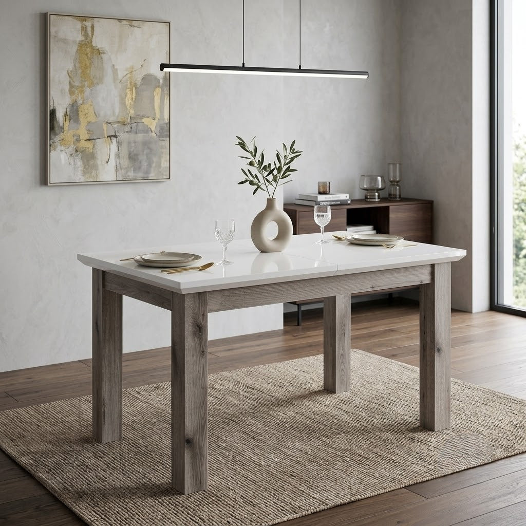 Masa Fiona, Extensibila, 120/160 x 75.6 x 78 Cm