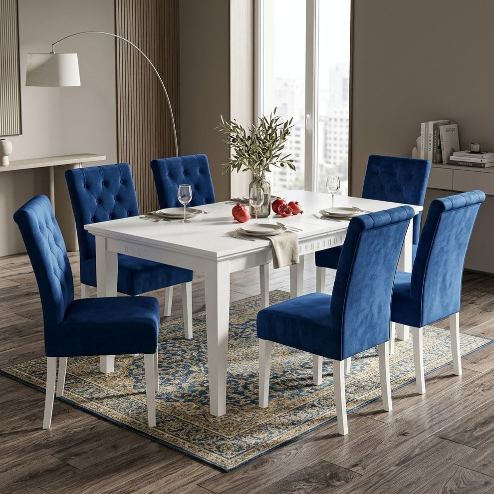 Scaun Lisa, 44.5 Cm albastru