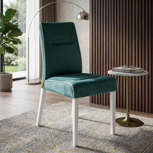 Scaun Fiona, Verde, 46.5 x 64 x 91 Cm