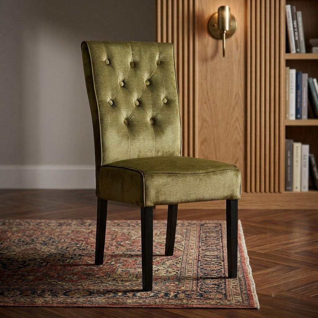 Scaun Casablanca, 44 cm verde