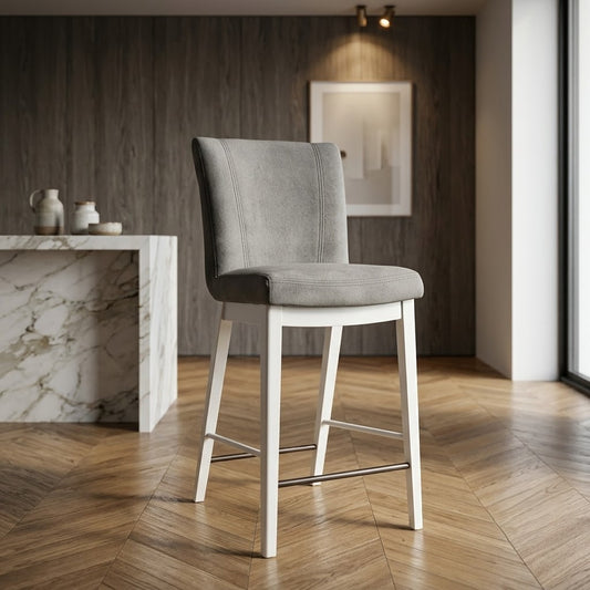 Scaun Bar Sofie, Gri Inchis, 99 x 57 x 43 Cm