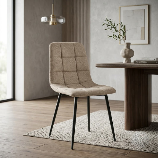 Scaun Melissa, Beige Inchis, 44 Cm
