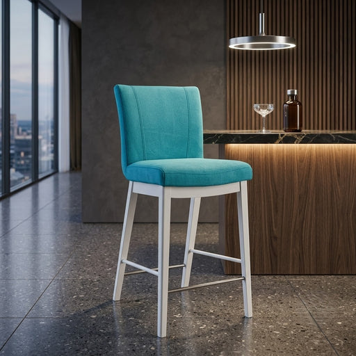 Scaun Bar Sofie, Albastru, 99 x 57 x 43 Cm