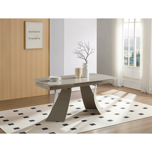 Masa Extensibila Portallo Piatra Taupe 160/200 x 90 x 75 Cm