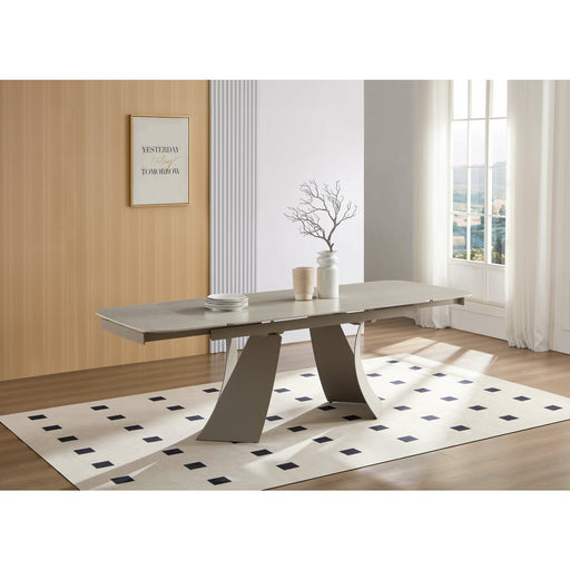 Masa Extensibila Portallo Piatra Taupe 160/200 x 90 x 75 Cm