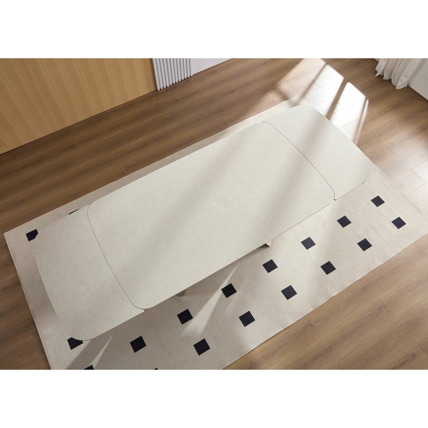 Masa Extensibila Portallo Piatra Taupe 160/200 x 90 x 75 Cm