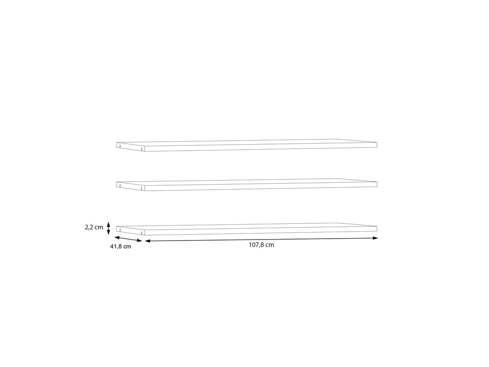 Set Polite Bestday, Gri, 107.8 Cm
