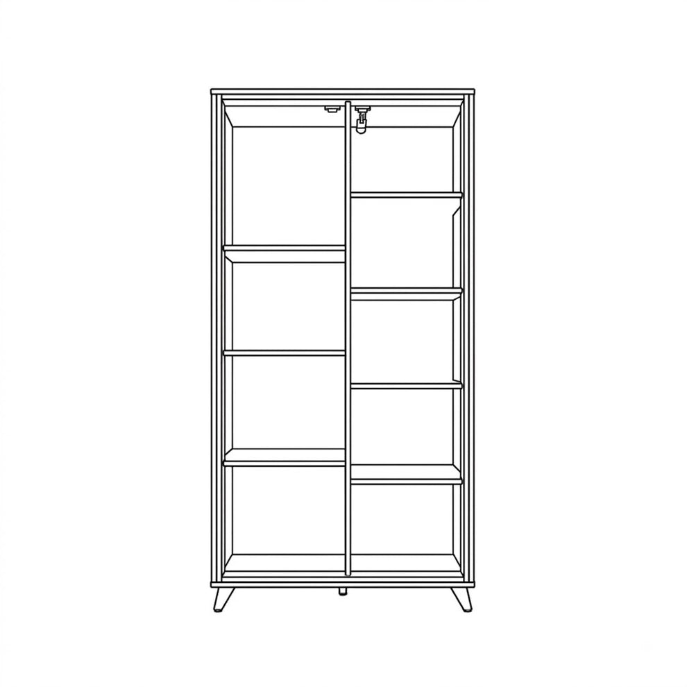 Etajera 1 Usa 1 Sertar Neverlans , 85 Cm