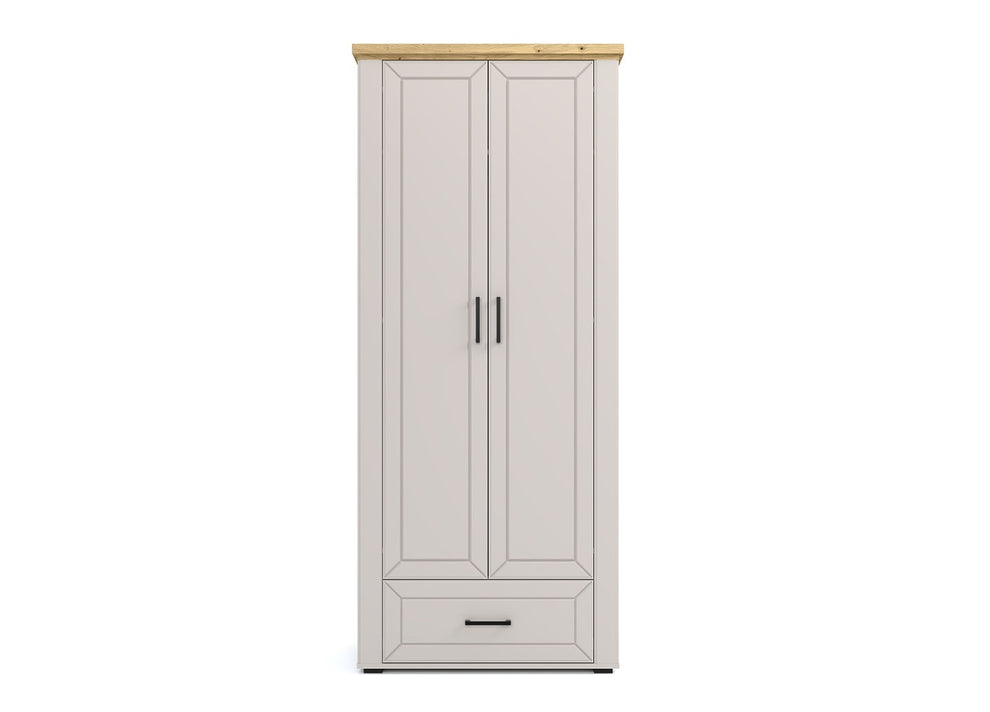 Dulap 2 Usi Si 1 Sertar Amarena , 88.5 Cm