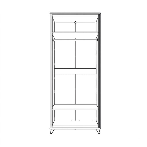 Dulap 2 Usi Neverlans, 85 Cm