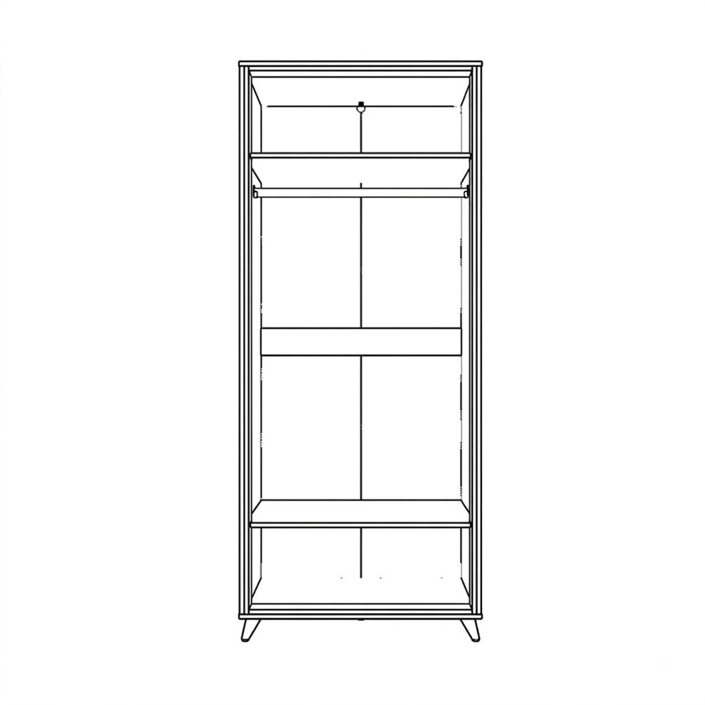 Dulap 2 Usi Neverlans, 85 Cm