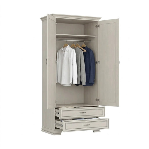 Dulap 2 Usi Si 2 Sertare Solfegio Kashmir, 110 Cm