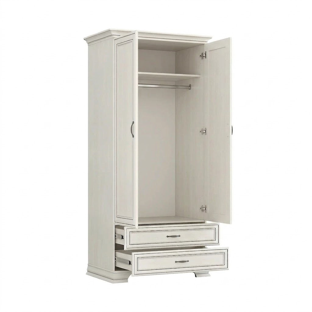 Dulap 2 Usi Si 2 Sertare Solfegio Kashmir, 110 Cm