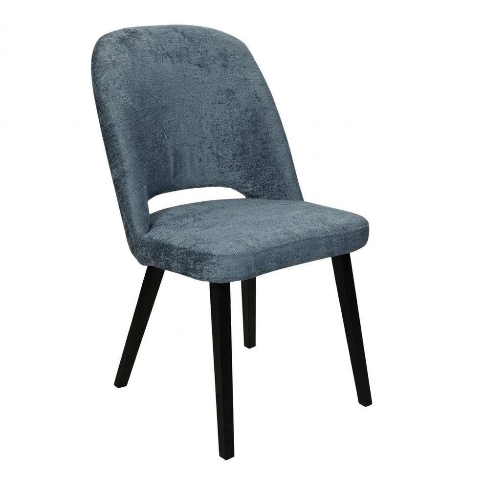 Scaun Jones Albastru Si Negru 50 Cm