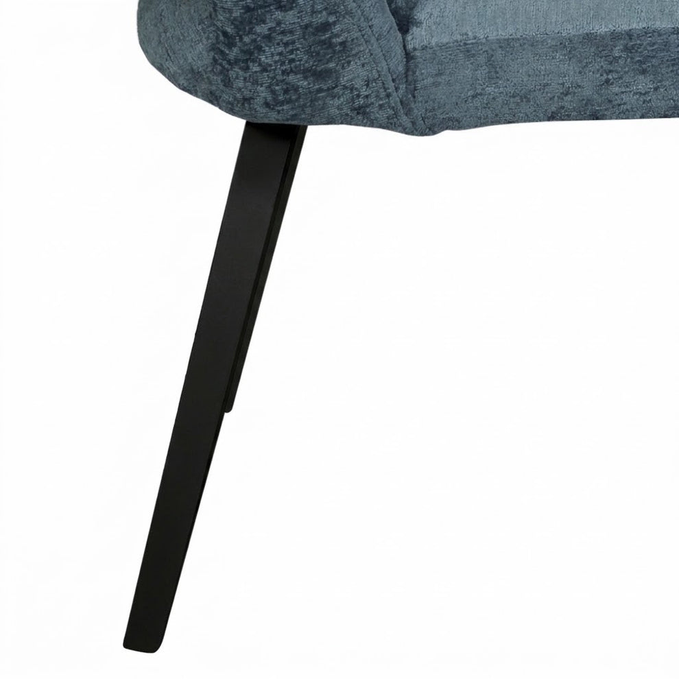 Scaun Jones Albastru Si Negru 50 Cm