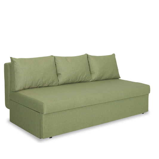 Canapea Extensibila Vario, 191 Cm verde cu lada #variant:verde #variant:cu-lada