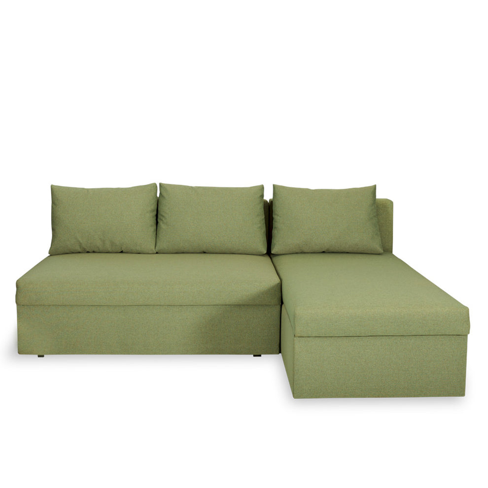 Coltar Extensibil Cu Lada Depozitare Vario, Interschimbabil Stanga/Dreapta, Verde