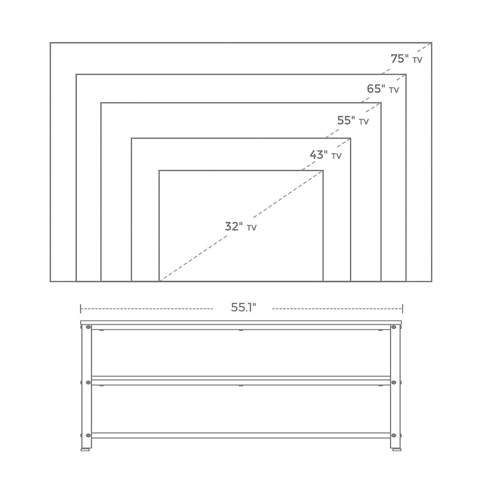 Stand TV Vintage 1400 x 400