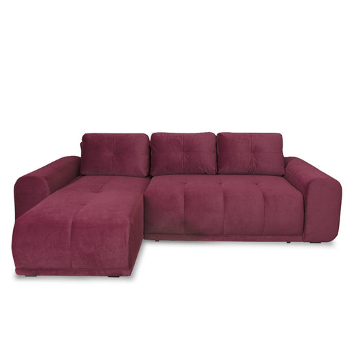 Coltar Extensibil Cu Lada Dreamer, Interschimbabil Stanga/Dreapta, Visiniu, 290 X 162 X 100 Cm