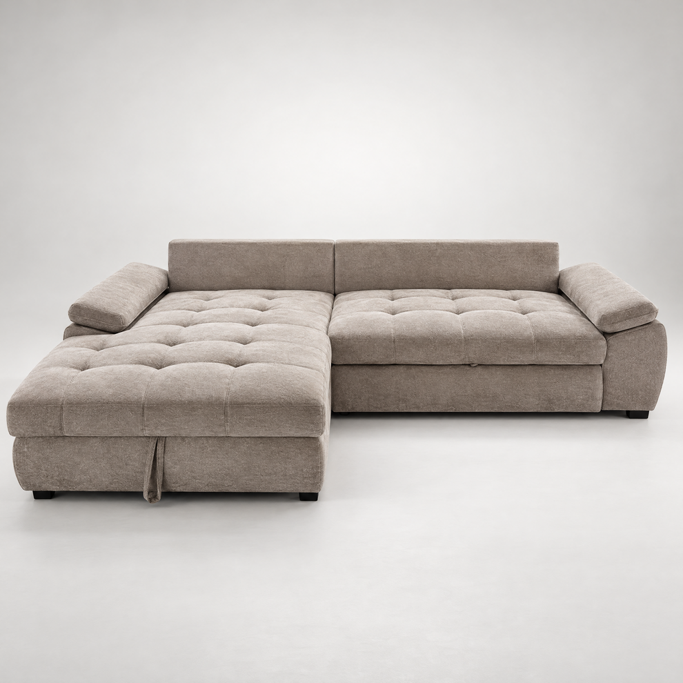 Coltar Extensibil Cordoba, 5 Locuri, Lada Depozitare, 300 Cm #studio