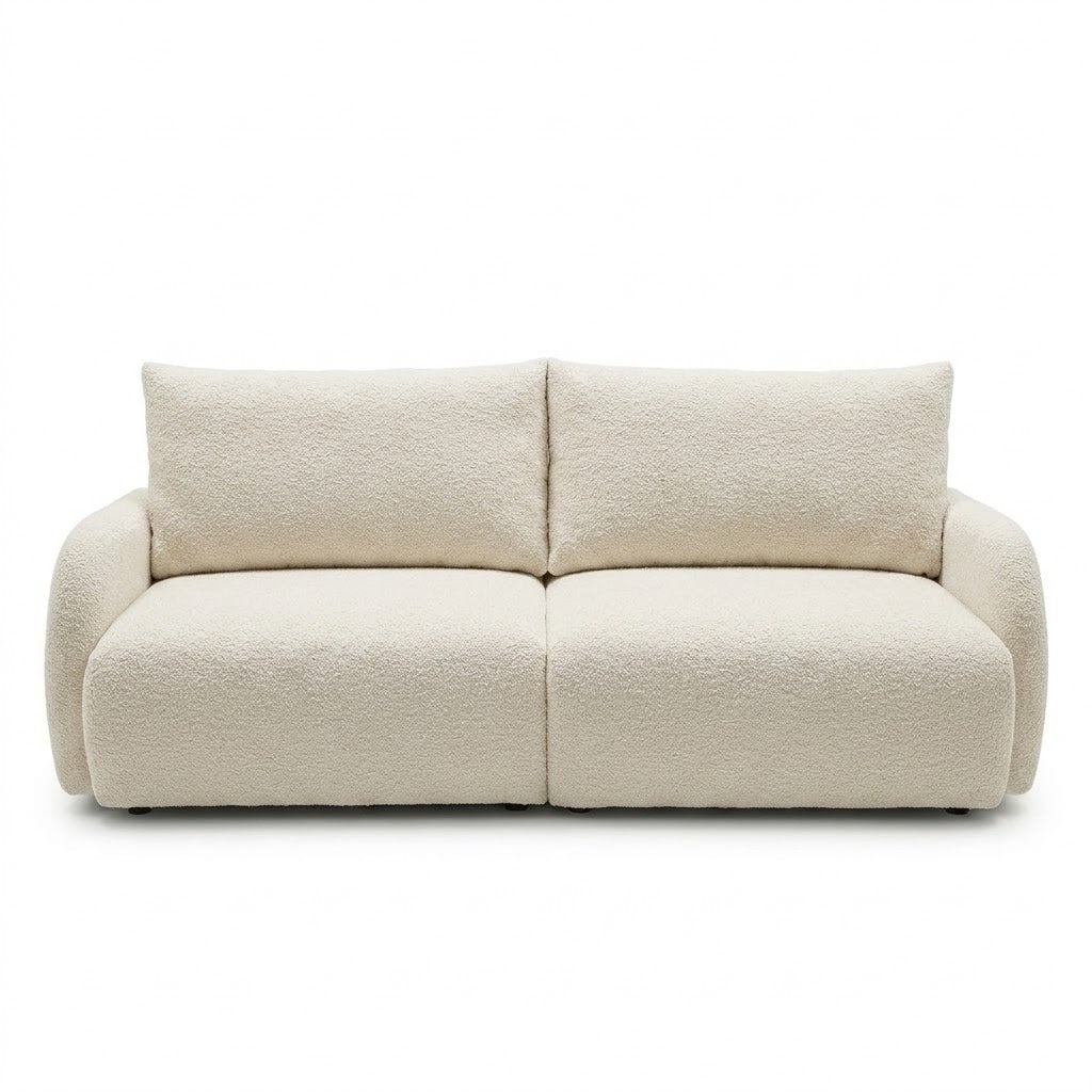 Canapea Extensibila Cu Lada Depozitare Rondo, Crem, 235 Cm