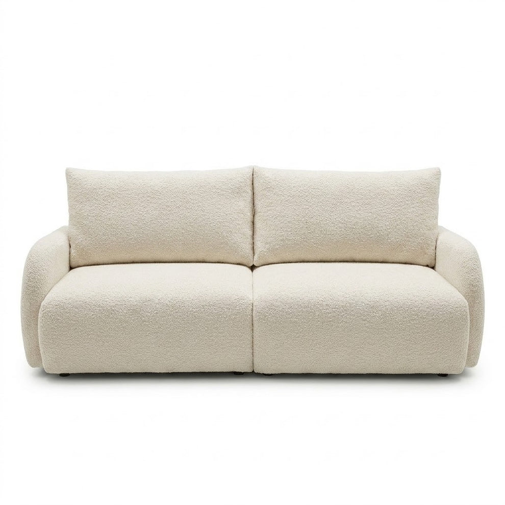 Canapea Extensibila Cu Lada Depozitare Rondo, Crem, 235 Cm