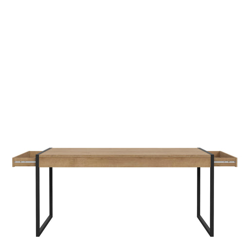 Masa High Rock, Fixa, Stejar Riviera, 166 x 90.2 x 76.9 Cm