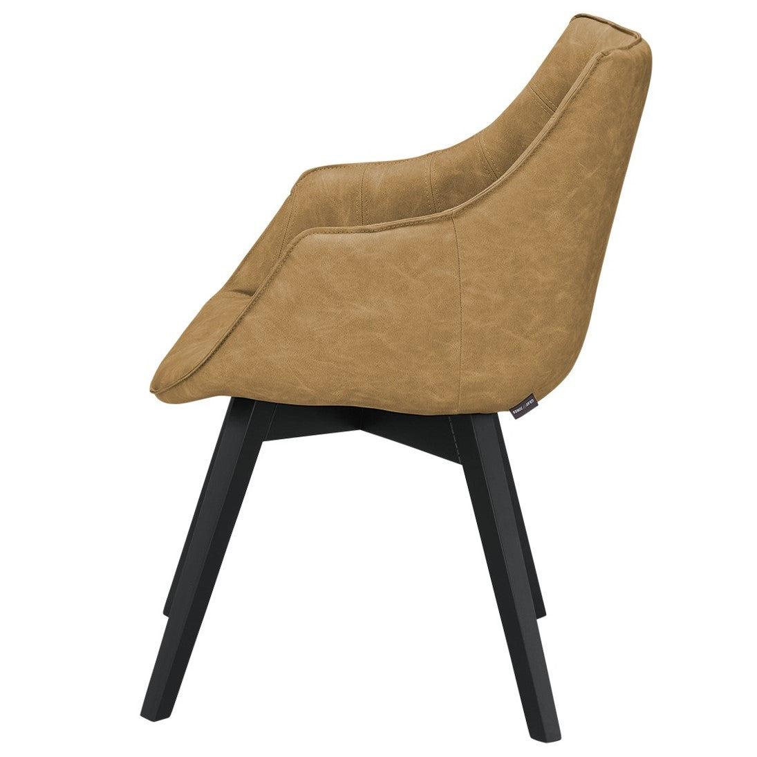 Scaun Reno Cu Brat Vintage Natural, 62 Cm
