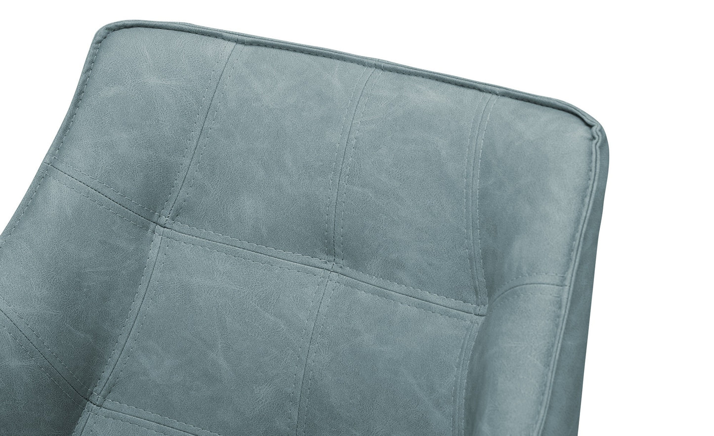 Scaun Reno Cu Brat Vintage Albastru, 62 Cm