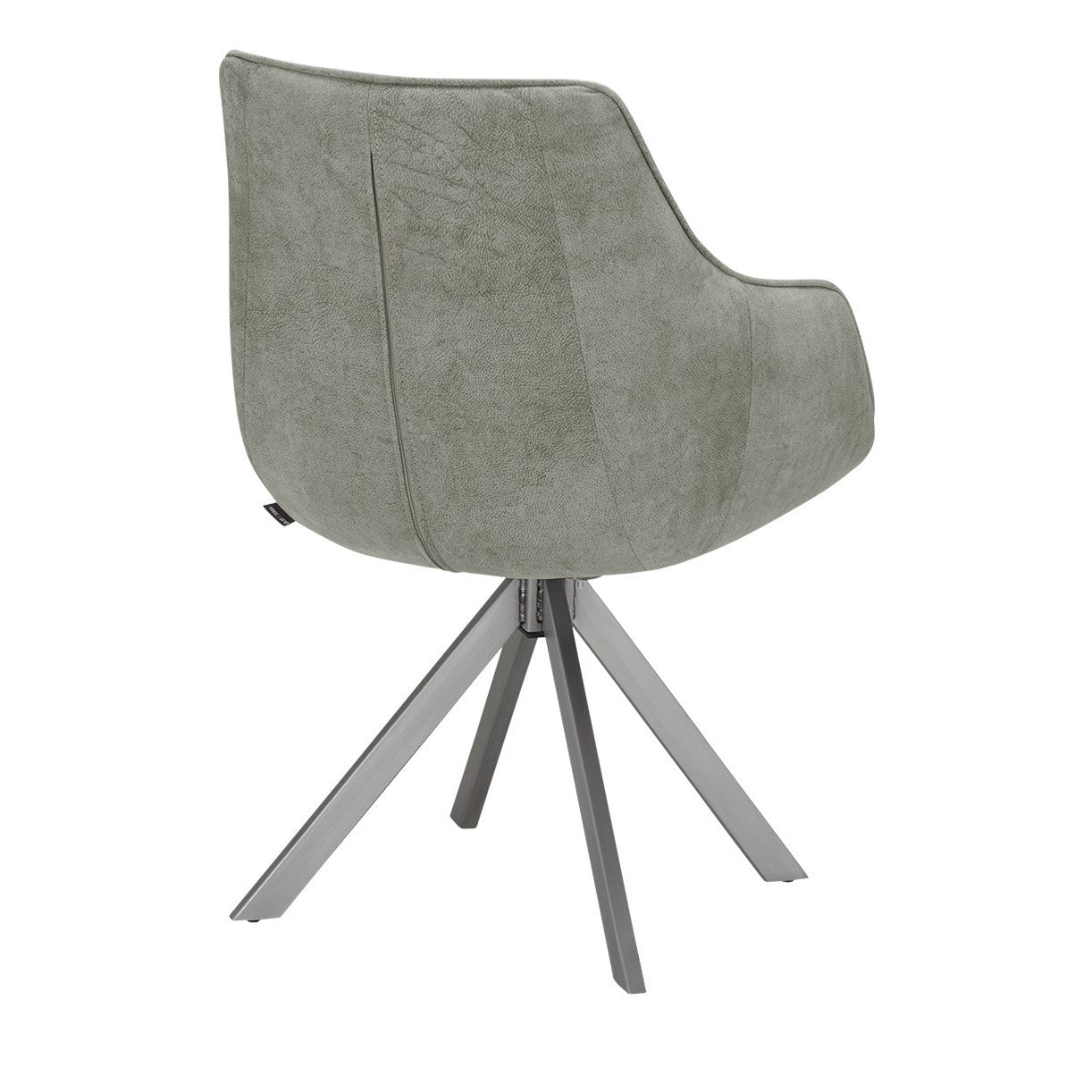 Scaun Rotativ Cu Brat Cloud , Gri Deschis, 59 Cm