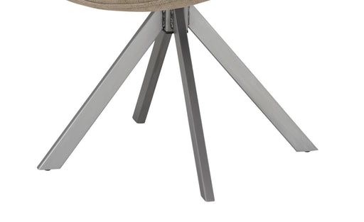Scaun Rotativ Cu Brat Cloud, Maro, 59 Cm