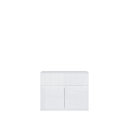 Comoda 2 Usi 1 Sertar Lipgloss White  Lqxk224-C87, 100 Cm