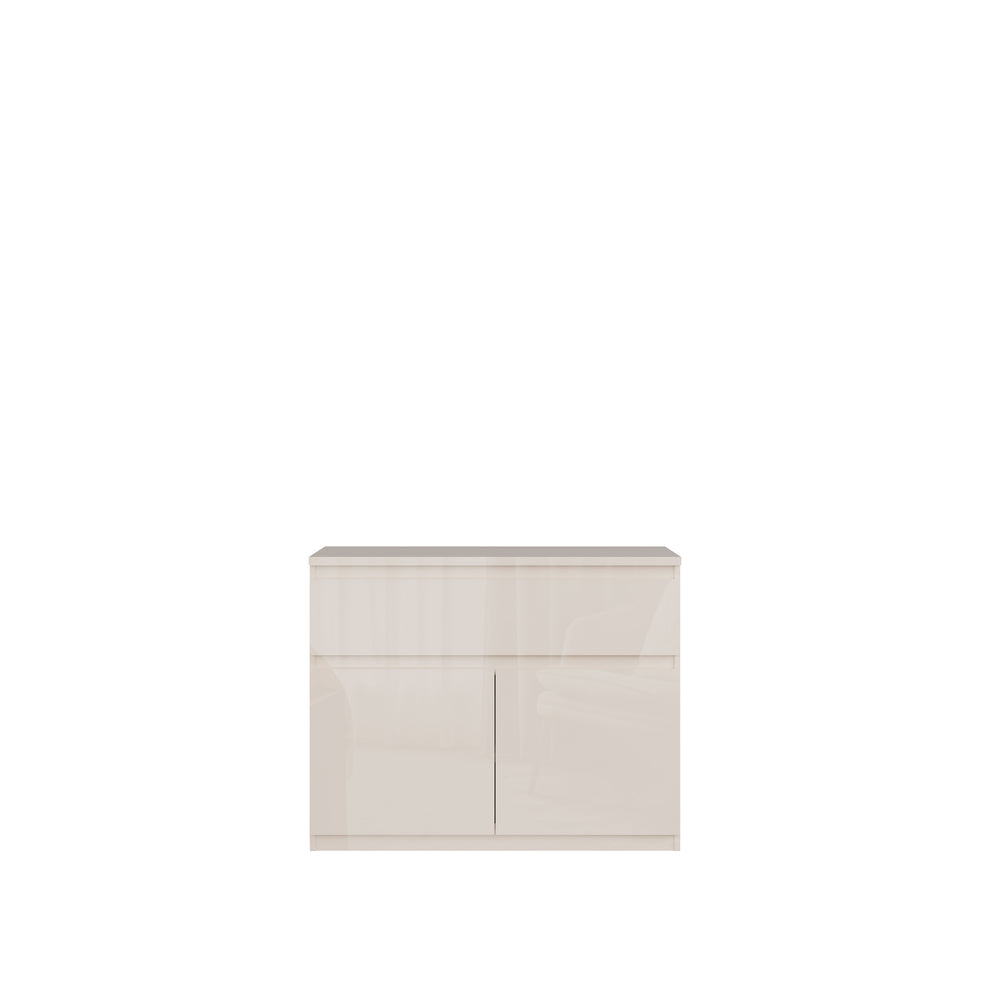 Comoda 2 Usi 1 Sertar Lipgloss Sand, 100 Cm