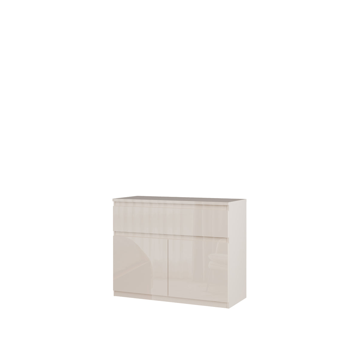 Comoda 2 Usi 1 Sertar Lipgloss Sand, 100 Cm
