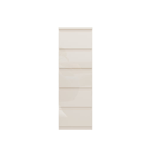 Comoda 5 Sertare Lipgloss Sand, 41.9 Cm
