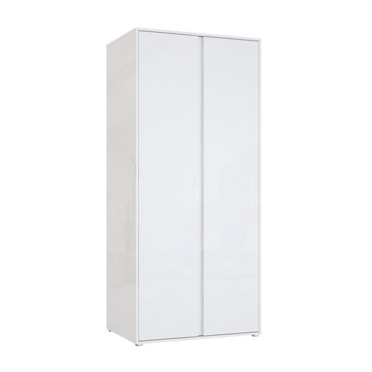 Dulap 2 Usi Lipgloss White, 86.3 Cm