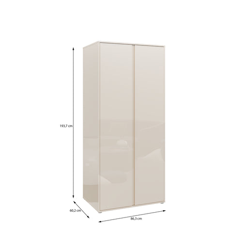 Dulap 2 Usi Lipgloss Sand, 86.3 Cm